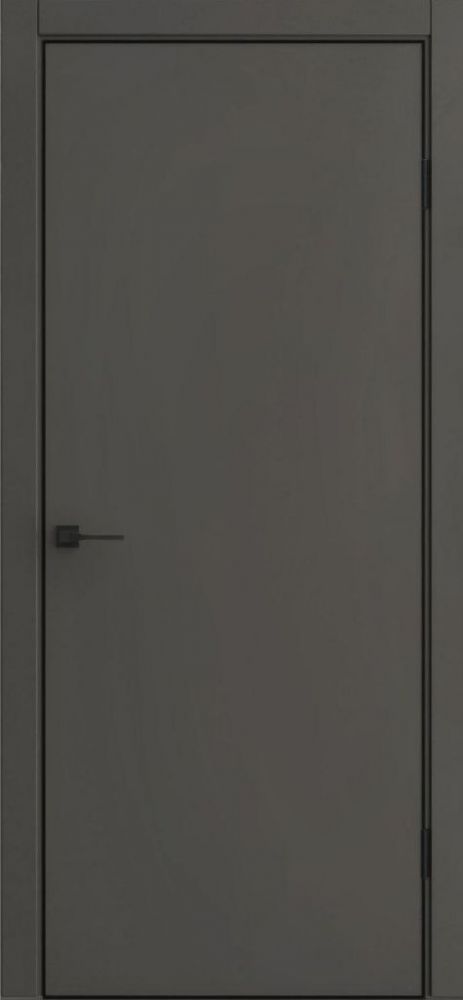 Межкомнатная дверь ДП-50 Графит силк, 900кс2000