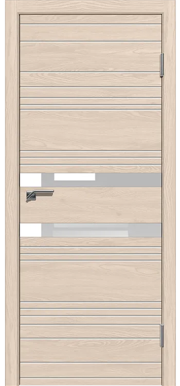 Межкомнатная дверь Легенда Новелла 2 Лиственница натуральная,стекло белое Лиственница нат. Стекло Лакобель белое